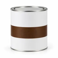 Sample dark-oak woodstain tin